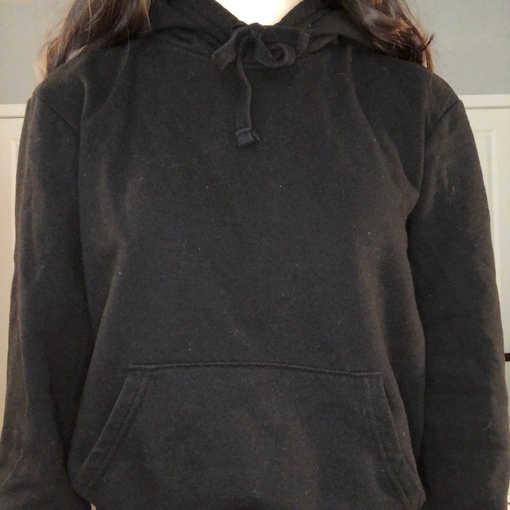 h&m - black hoodie
